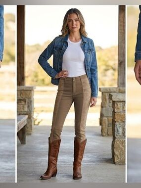 Lafayette 148 pants suede panels Sz12 Tan Brown